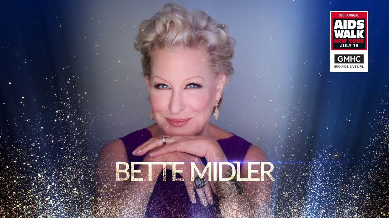 Bette Midler, Matt Bomer, and More to Attend Virtual AIDS Walk