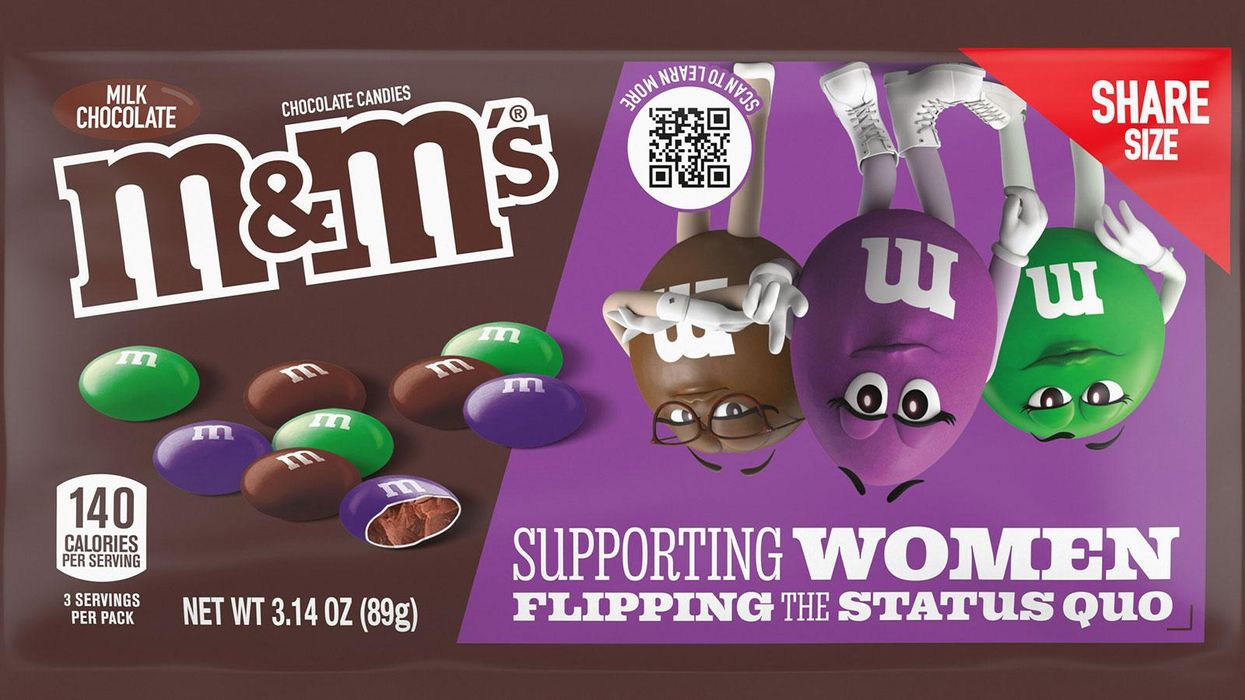 All female M&Ms
