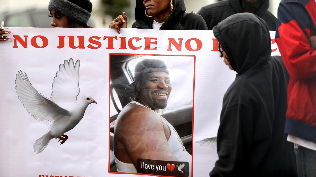 Anthony Lowe protest