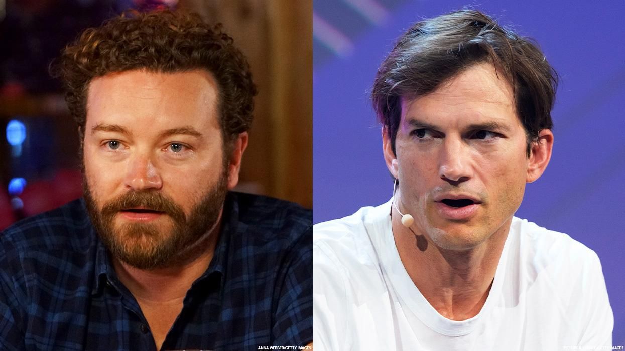 Ashton Kutcher and Danny Masteron