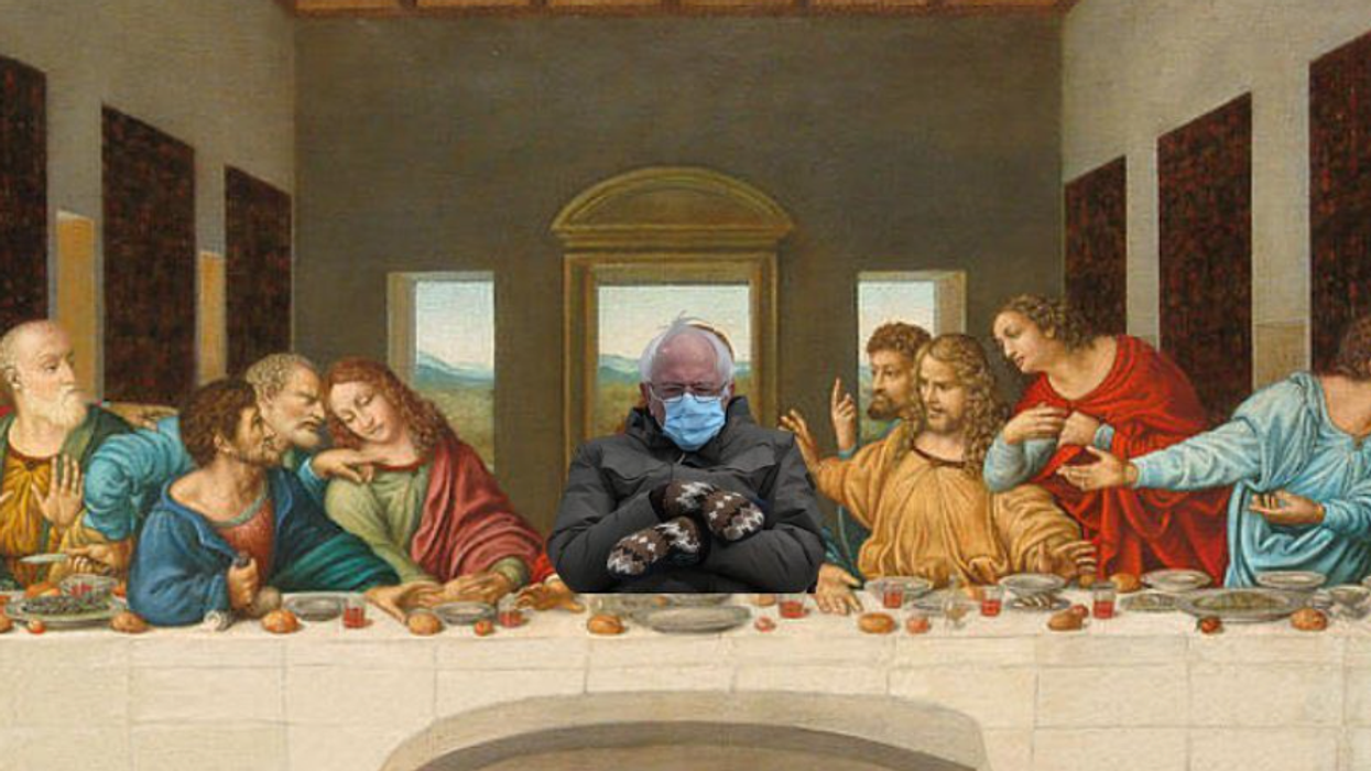 Bernie Sanders Goes Viral With Inauguration Day Memes