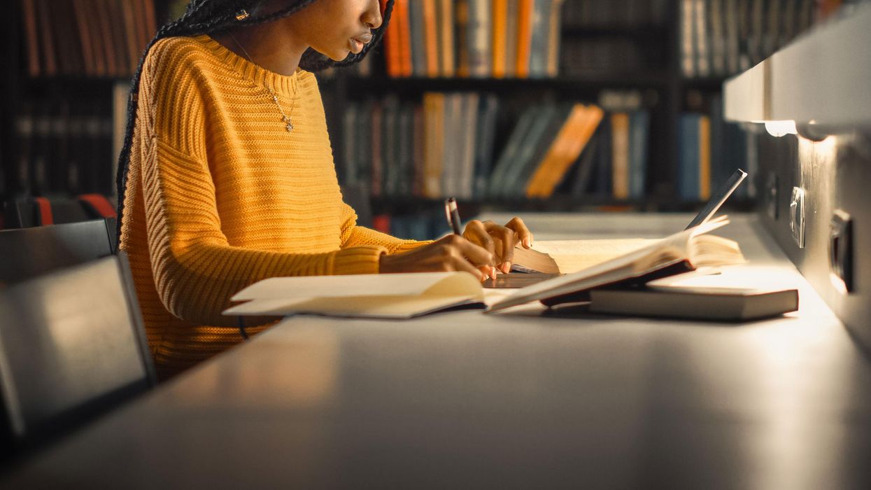 Black college student