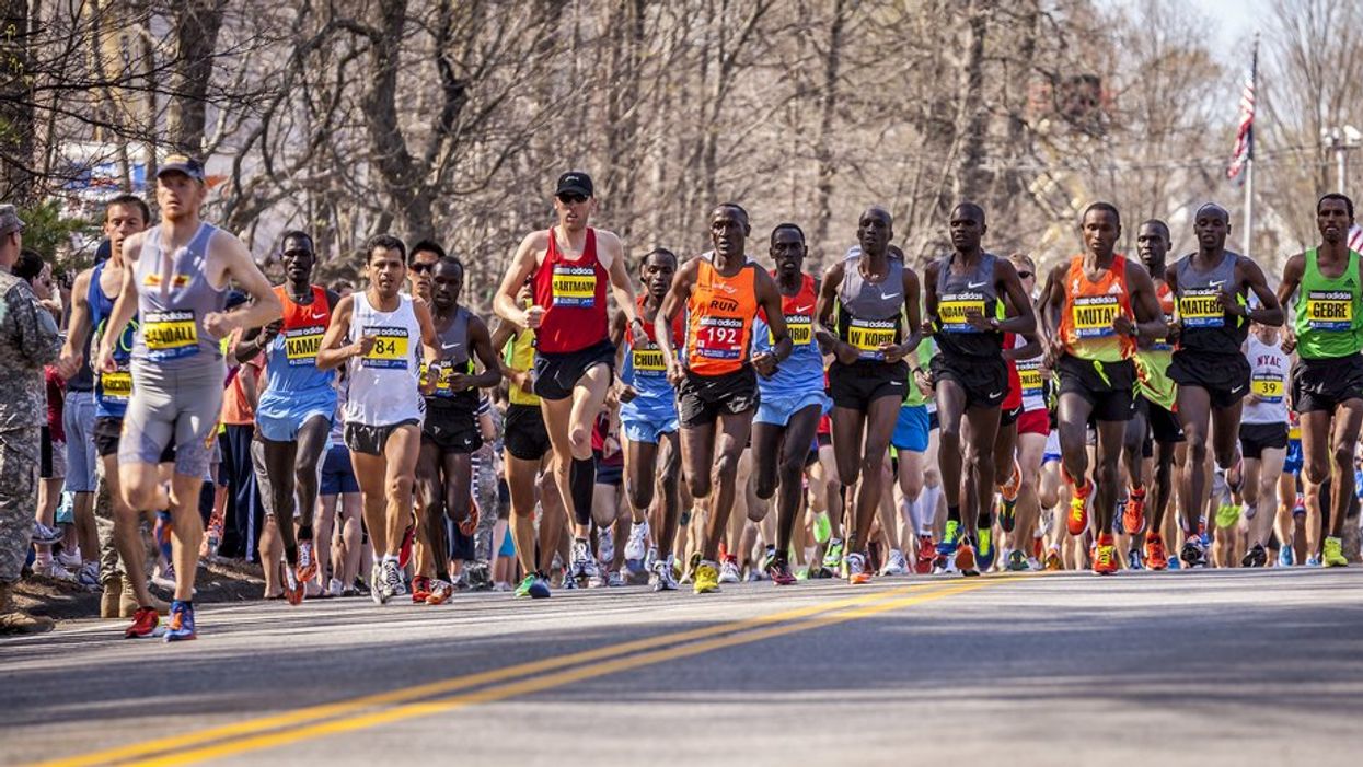 Boston Marathon Runners