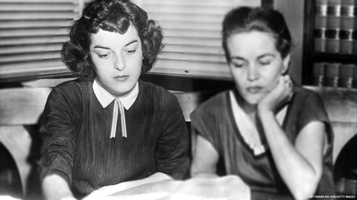 Carolyn Bryant and Juanita Milam
