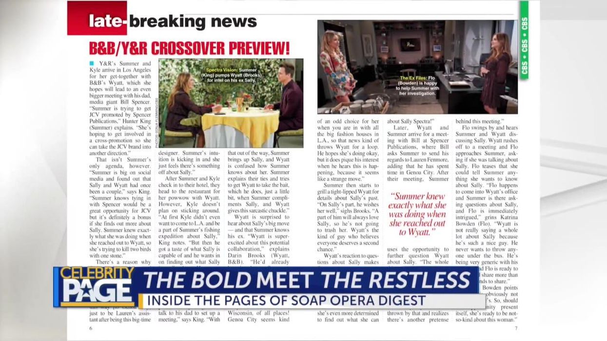 Inside The 'B&B' And 'Y&R' Crossover Story