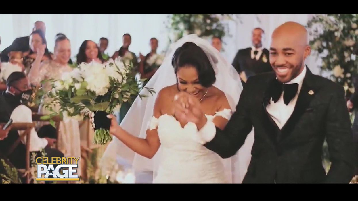 Real Life Celebrities: Frontline Worker Ties The Knot