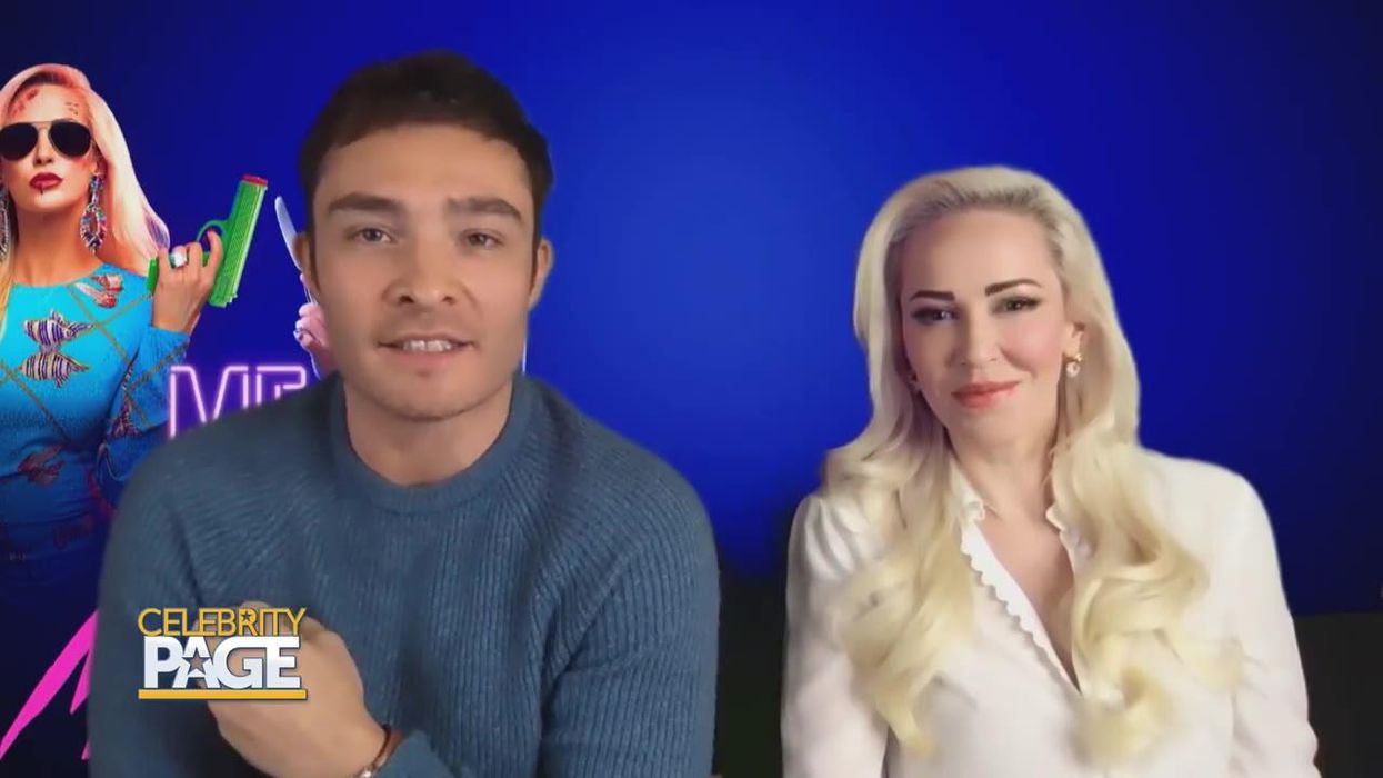 Ed Westwick & Louise Linton Celebrate The Premiere Of 'Me You Madness'