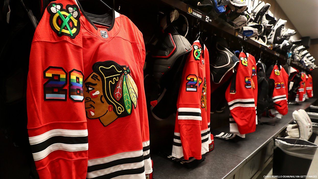 Chicago Blackhawks pride