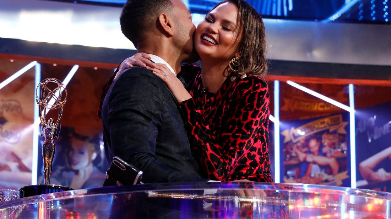 Chrissy Teigen Reveals Baby Bump In New Post