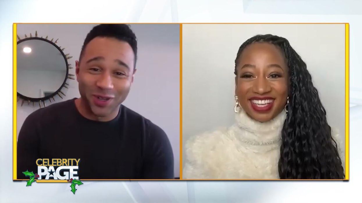 Corbin Bleu & Monique Coleman Reunite In New Christmas Movie
