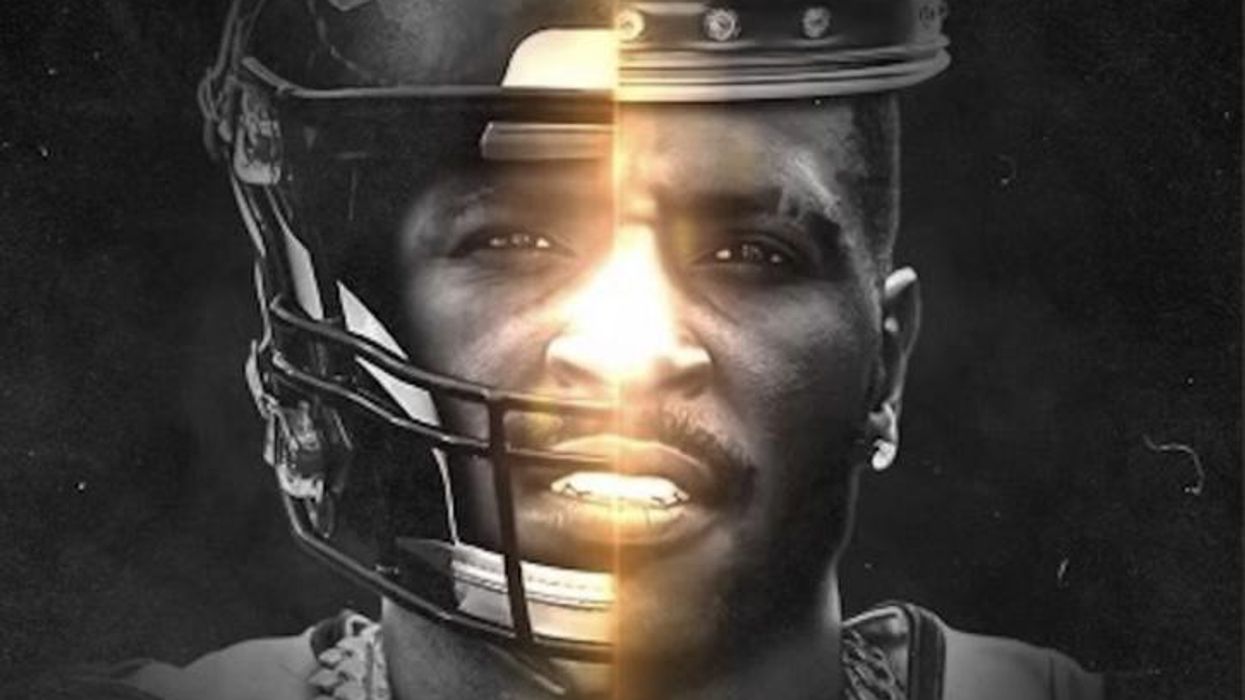 Antonio Brown Leaves The Field For The Studio