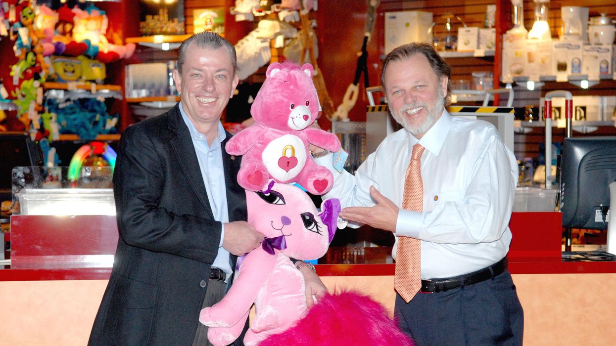 Dave Corriveau (L) and and Buster Corley