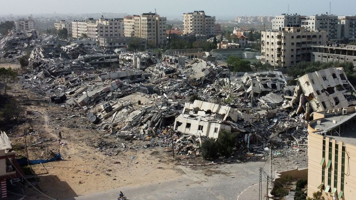 Destruction in Gaza City