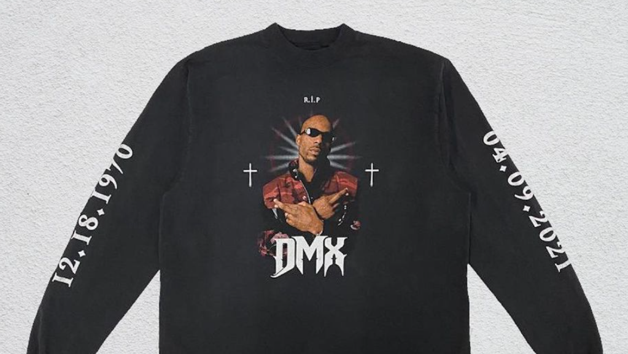 Kanye West and Balenciaga Teamed Up to Raise $1 Million for Late Rapper DMX's Family