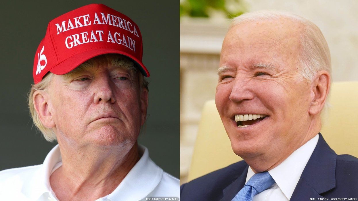 Donald Trump and Joe Biden
