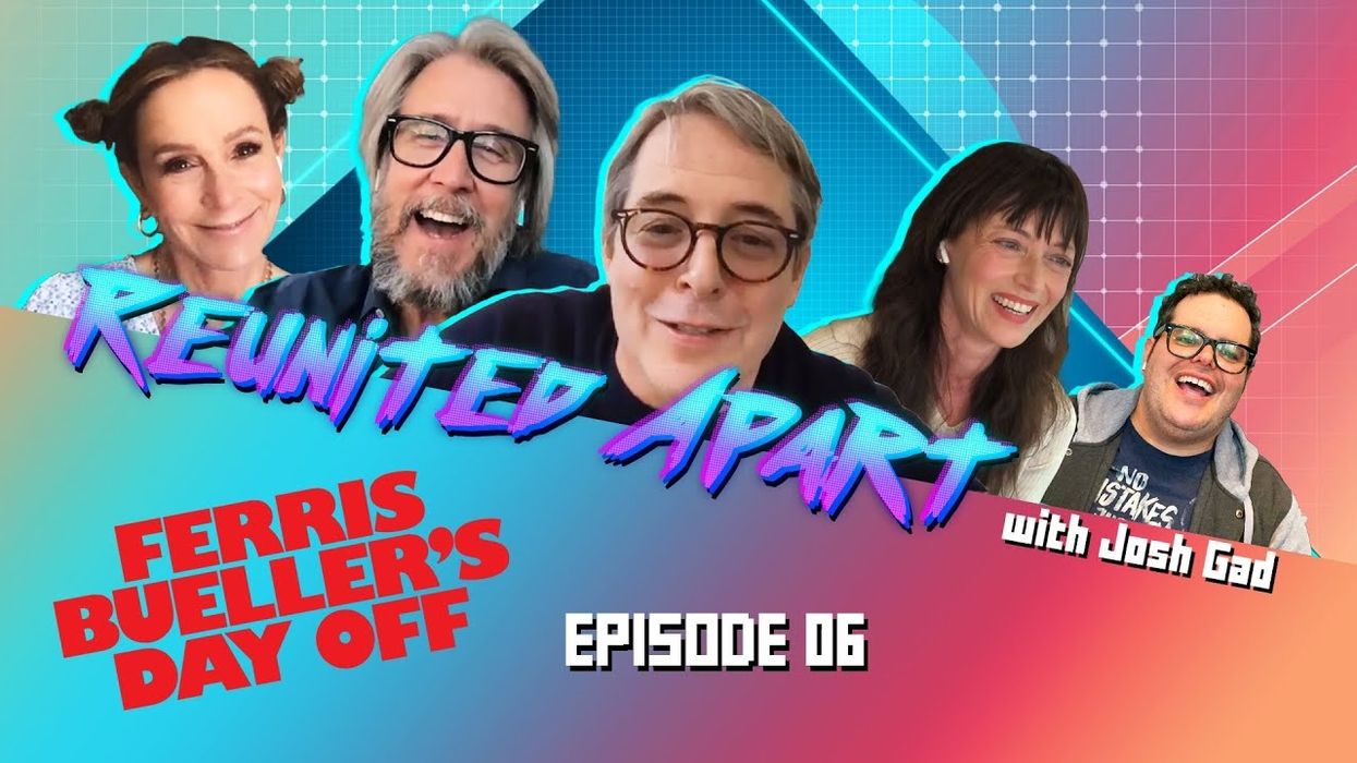 Watch The Cast Of 'Ferris Bueller's Day Off' Reunites For 'Reunited Apart With Josh Gad'