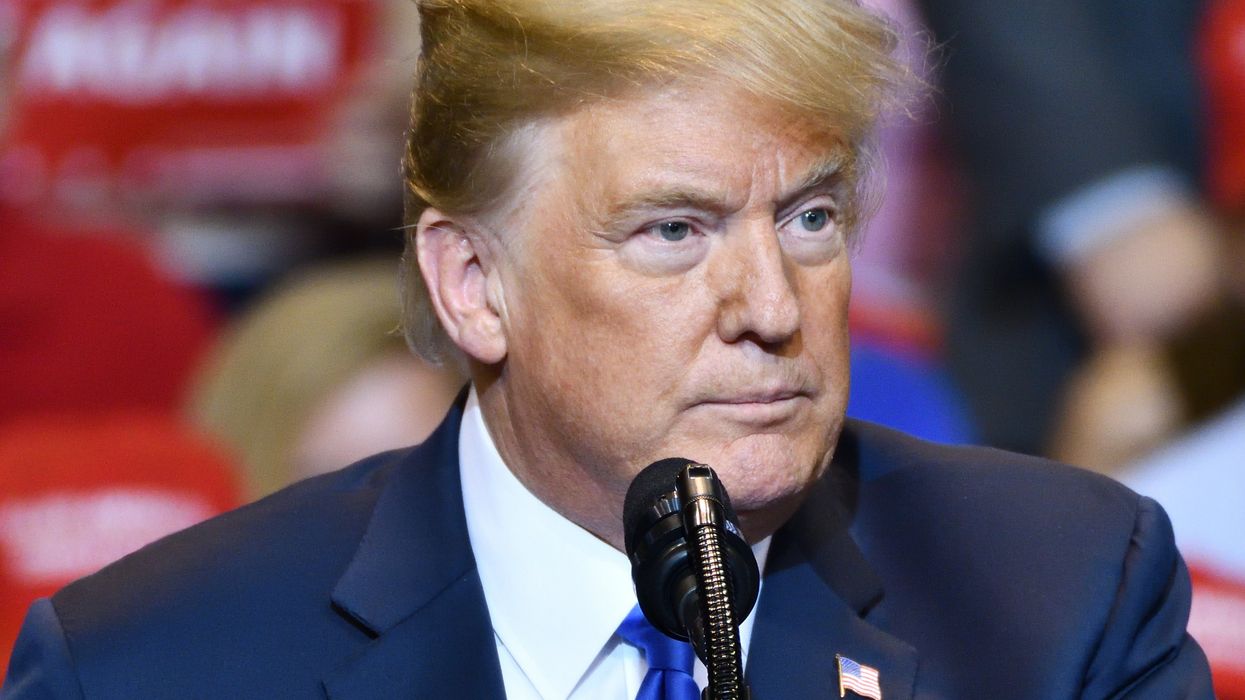 Former president Donald Trump