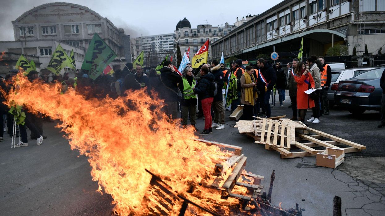 France pension reforms strike
