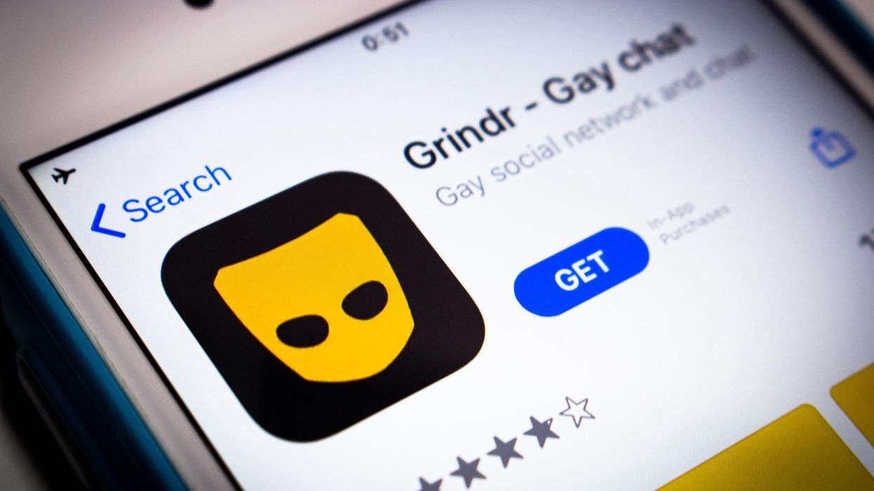 Grindr app