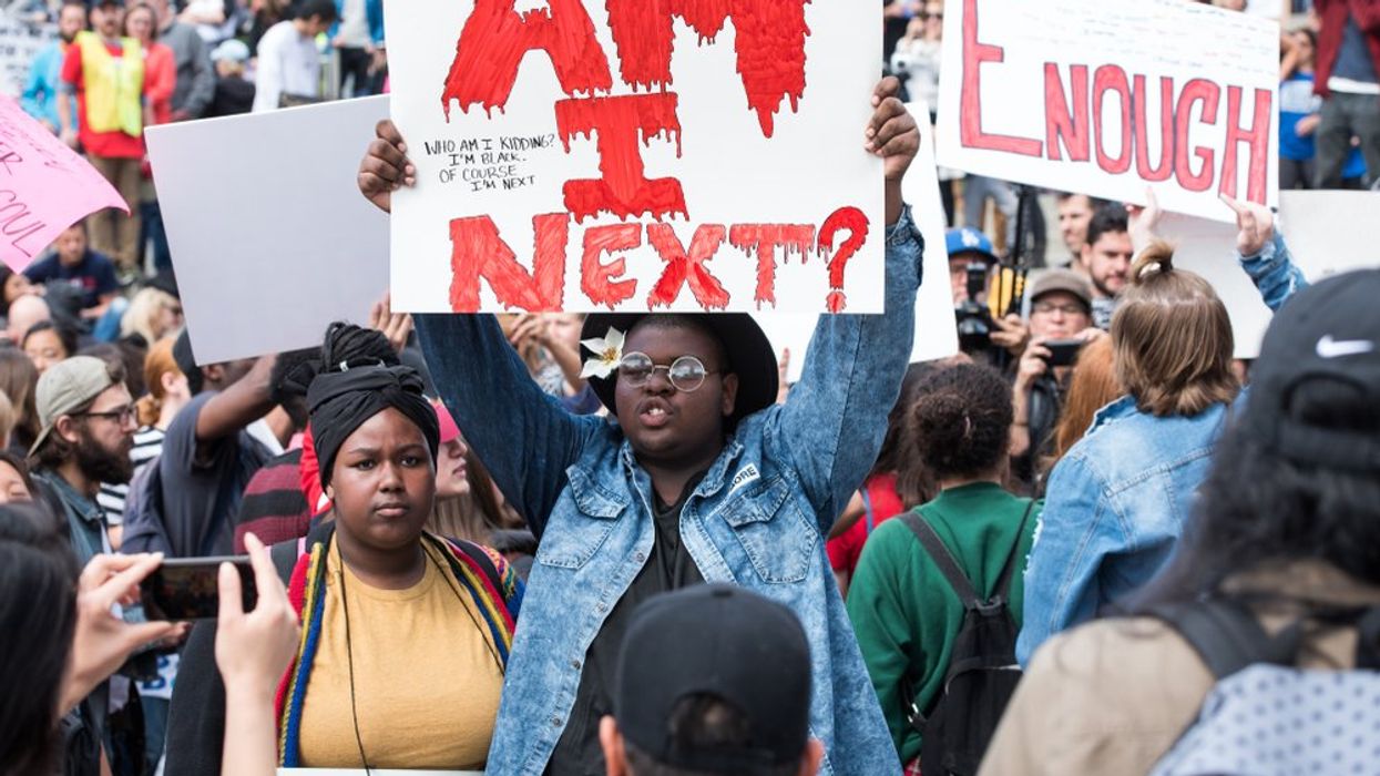 Gun violence protest