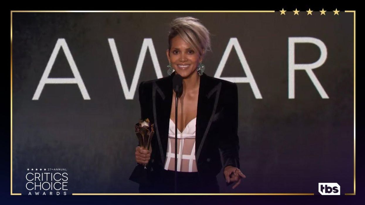 Halle Berry Pays Tribute to Boyfriend Van Hunt After Winning Critics Choice Award