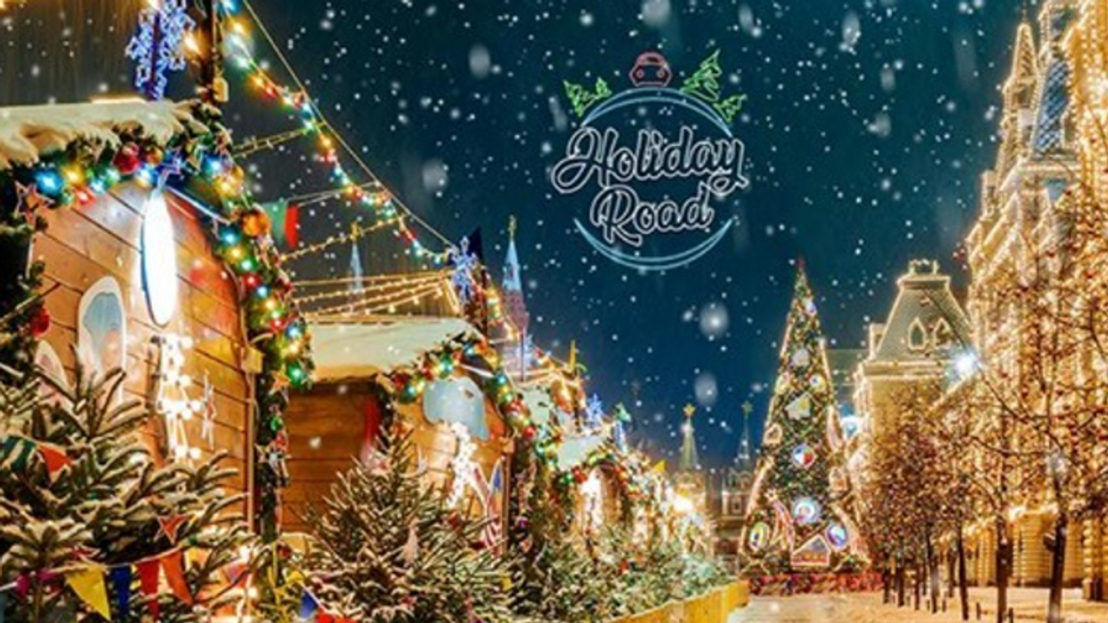 Kylie Jenner, Kourtney Kardashian and Kris Jenner Get In Holiday Spirit With "Holiday Road" Drive Thru