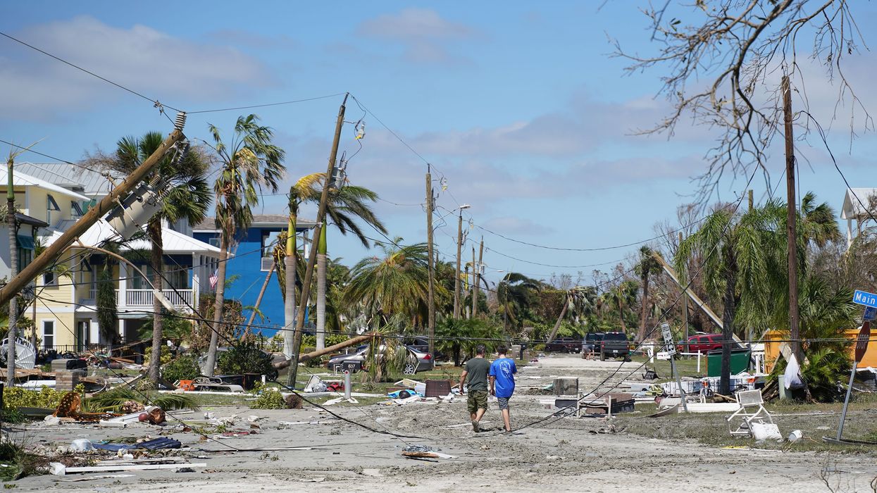 Hurricane Ian damage