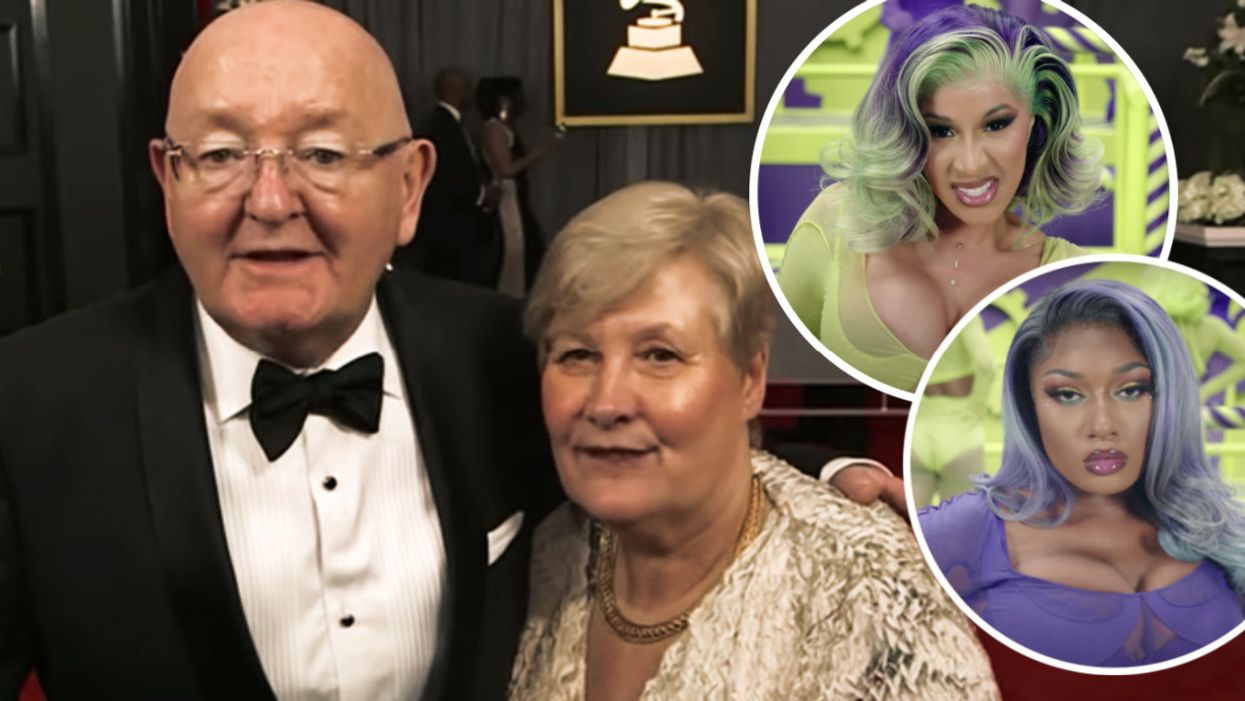 James Corden's Wholesome Parents React to Cardi B's "WAP" Music Video