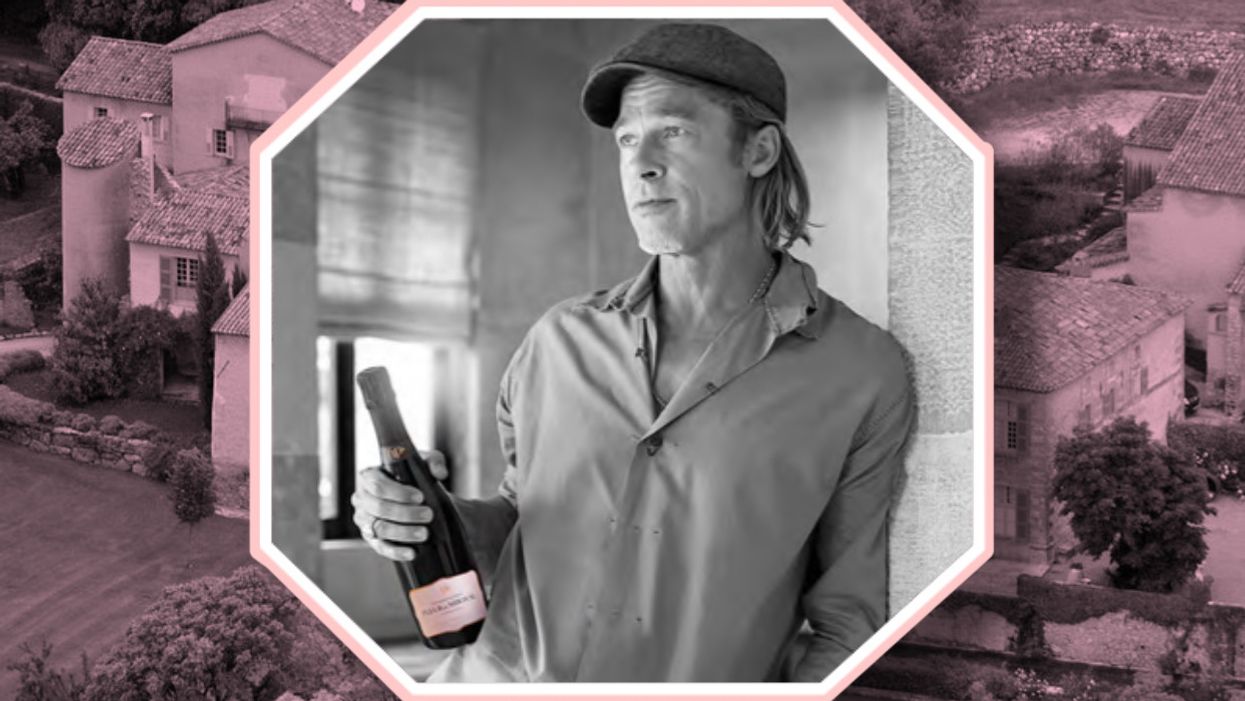 Brad Pitt Releases New Champagne Rosé