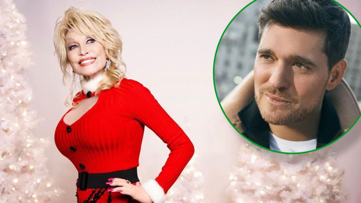 Michael Bublé 'Cozies Down' With Dolly Parton On New Holiday Single