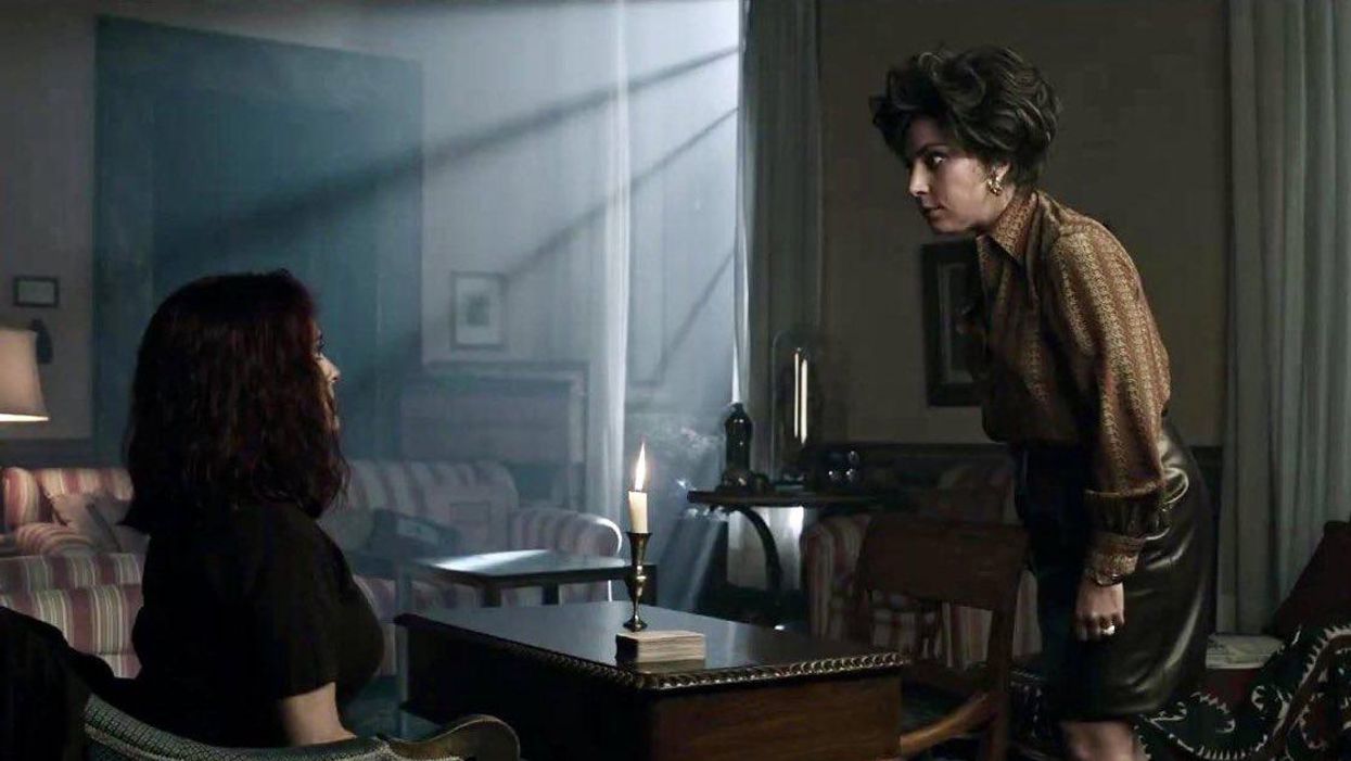 Lady Gaga Reveals She Made Out with Salma Hayek on 'House of Gucci'