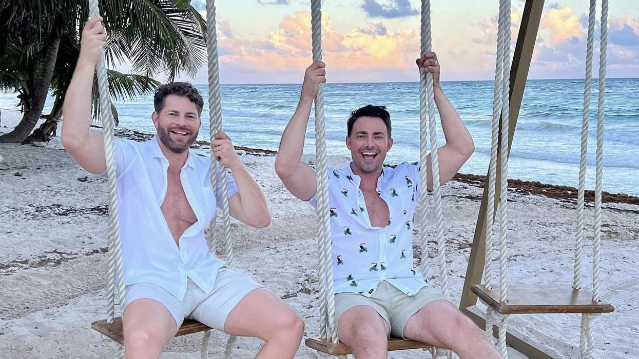 'Mean Girls' Star Jonathan Bennett Marries Jaymes Vaughan