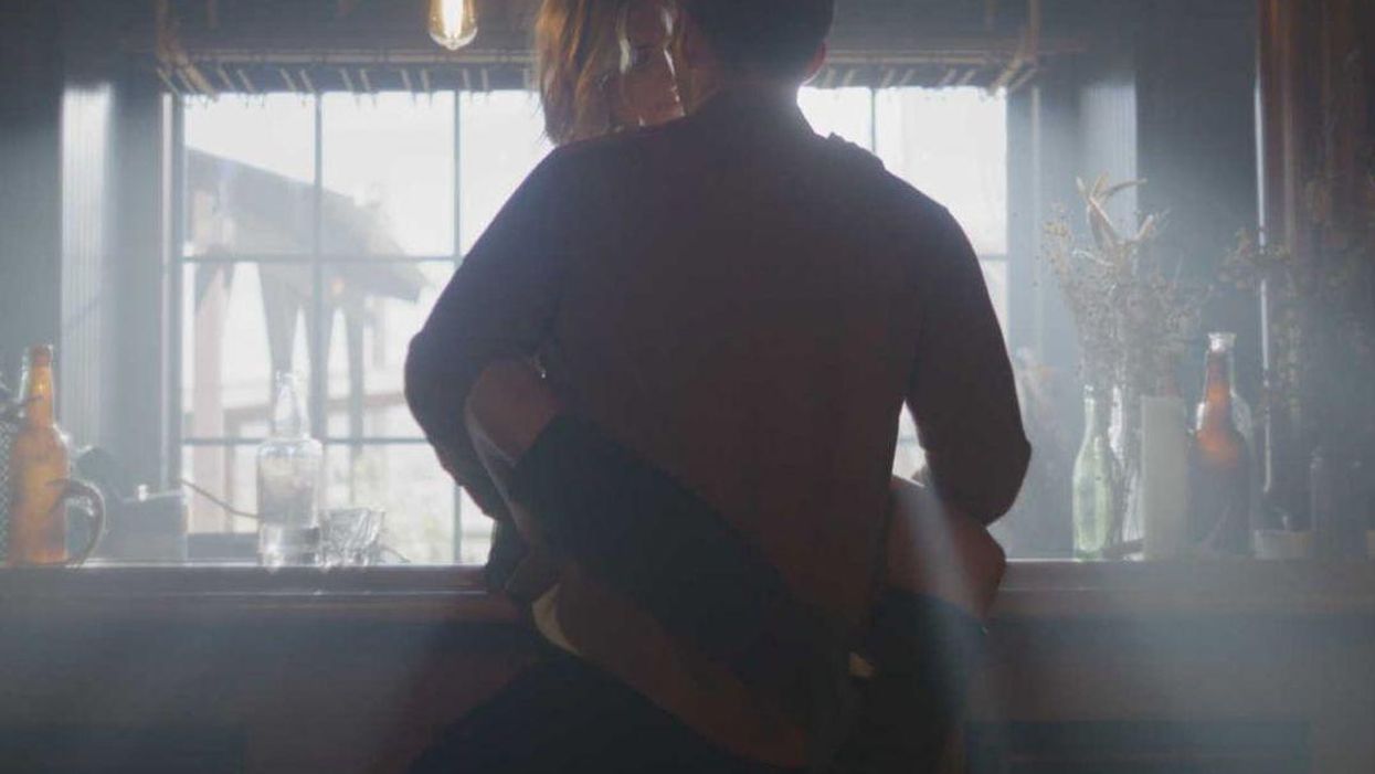 Tyler Cameron and Kristin Cavallari Share Steamy Kiss During Photoshoot