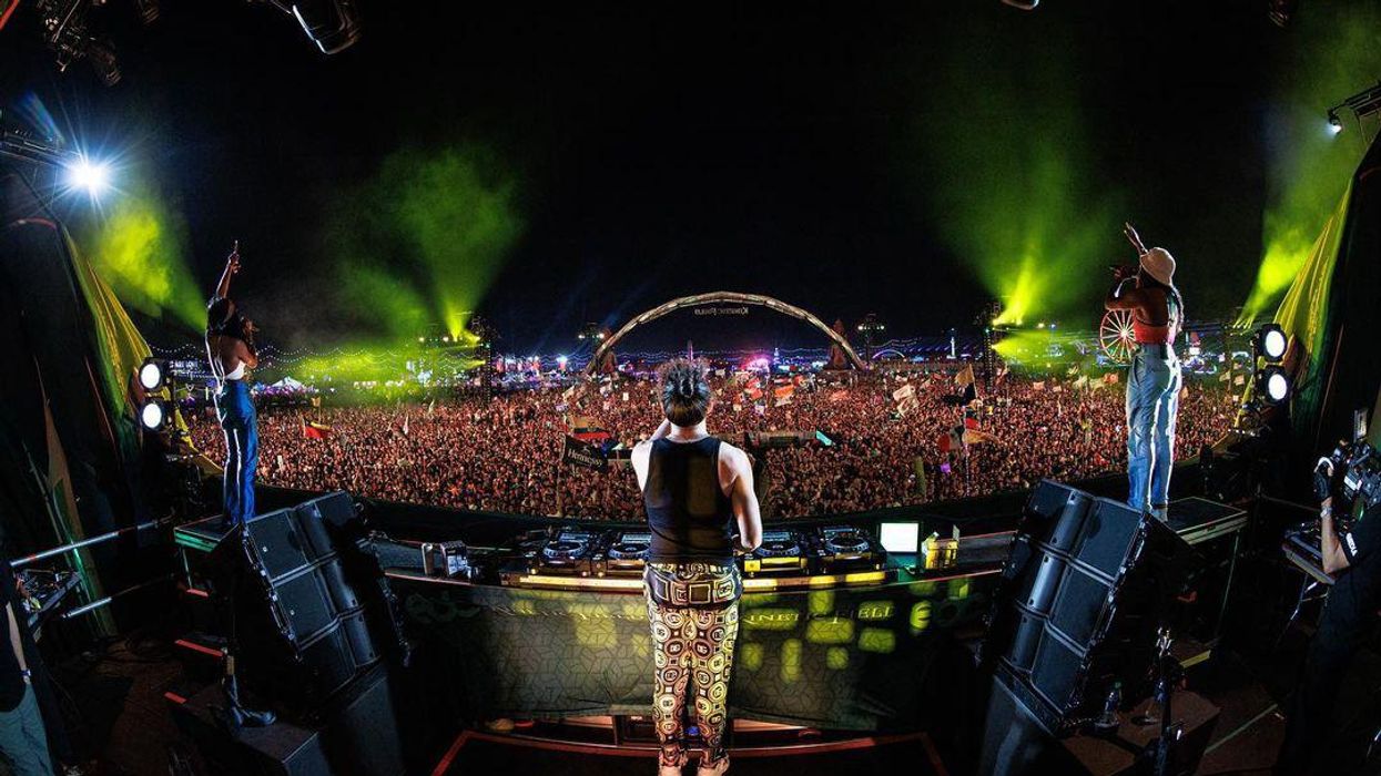 Cherish Makes Surprise Appearance During ACRAZE's EDC Set