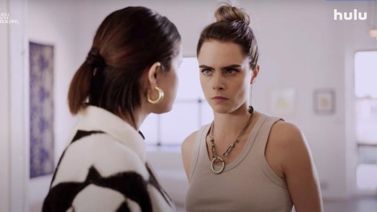 This Is How Cara Delevingne Described Her Kiss With Selena Gomez