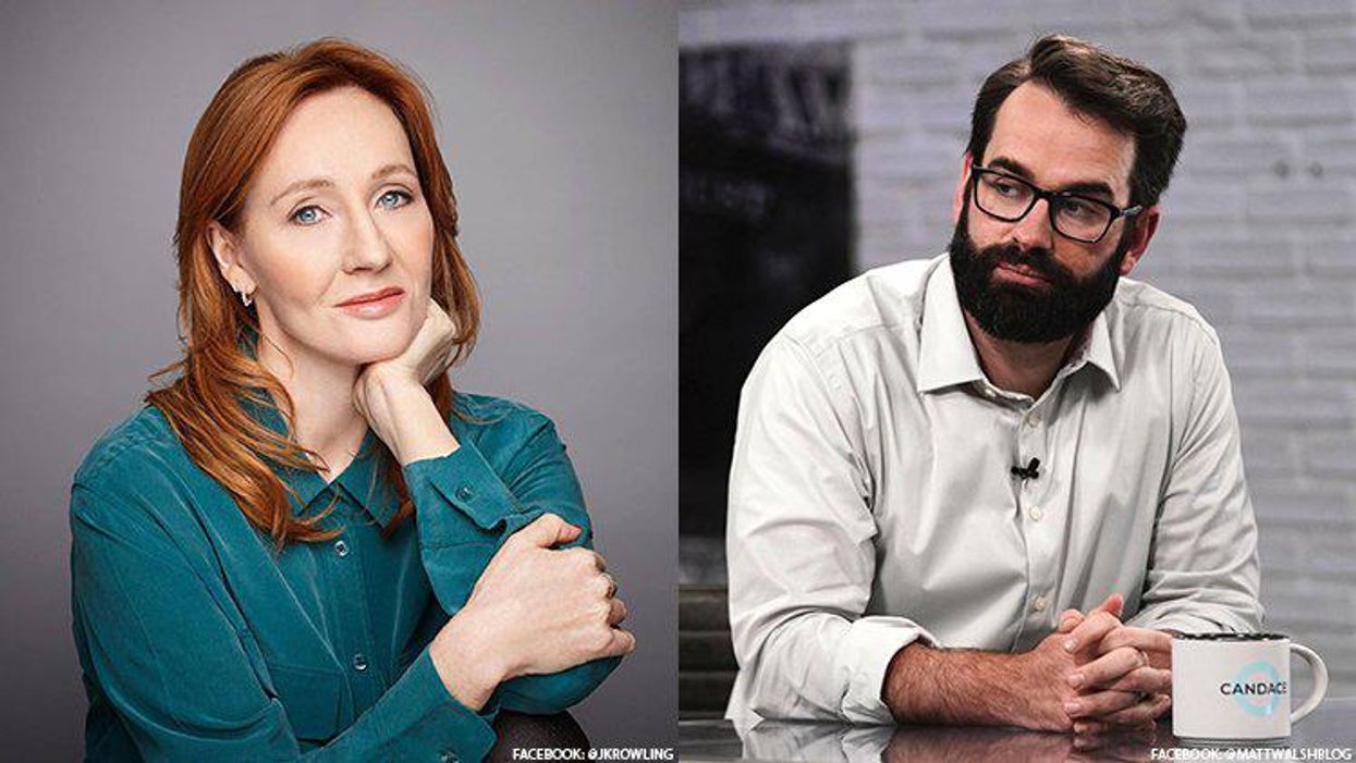 JK Rowling and Matt Walsh Bond Over Transphobia, Get Blasted Online
