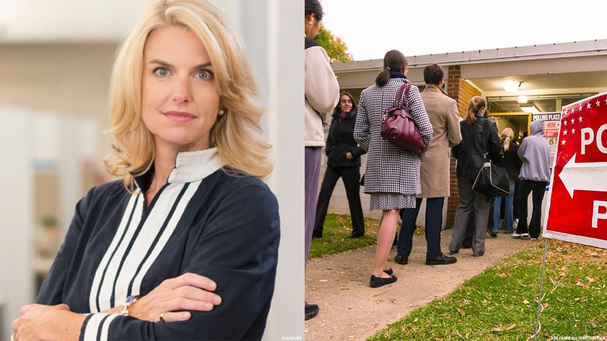 GLAAD CEO Sarah Kate Ellis on Why LGBTQ+ People Need to Vote in Midterm Elections