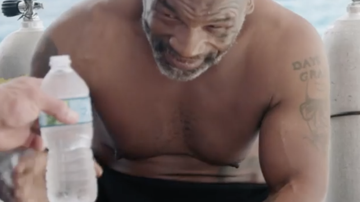 Mike Tyson Immobilizes Shark In Shark Week 2020 Special (video)