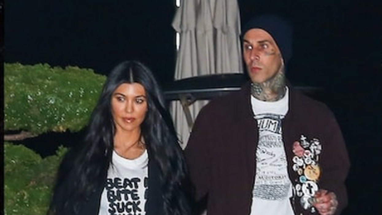 Kourtney Kardashian & Travis Barker's Families Go On Vacation