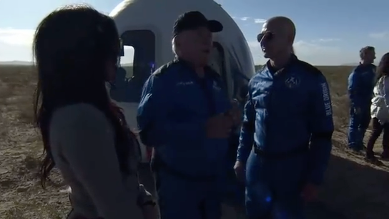 William Shatner Becomes Oldest Person to Enter Space