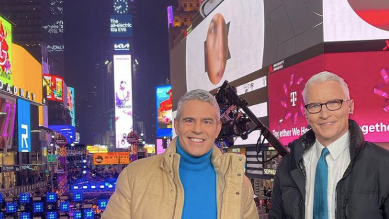 CNN's Andy Cohen 2021 NYE Regret