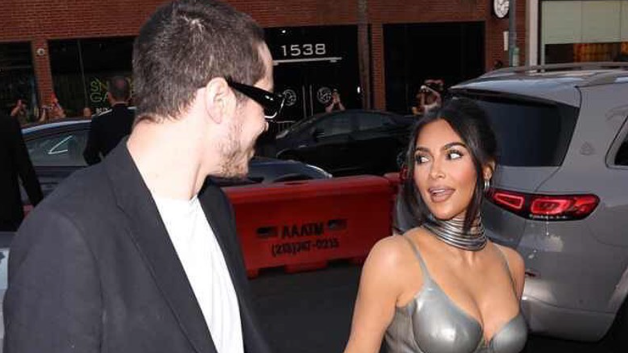 Kim Kardashian and Pete Davidson Attend First Event Together at 'The Kardashians' Premiere