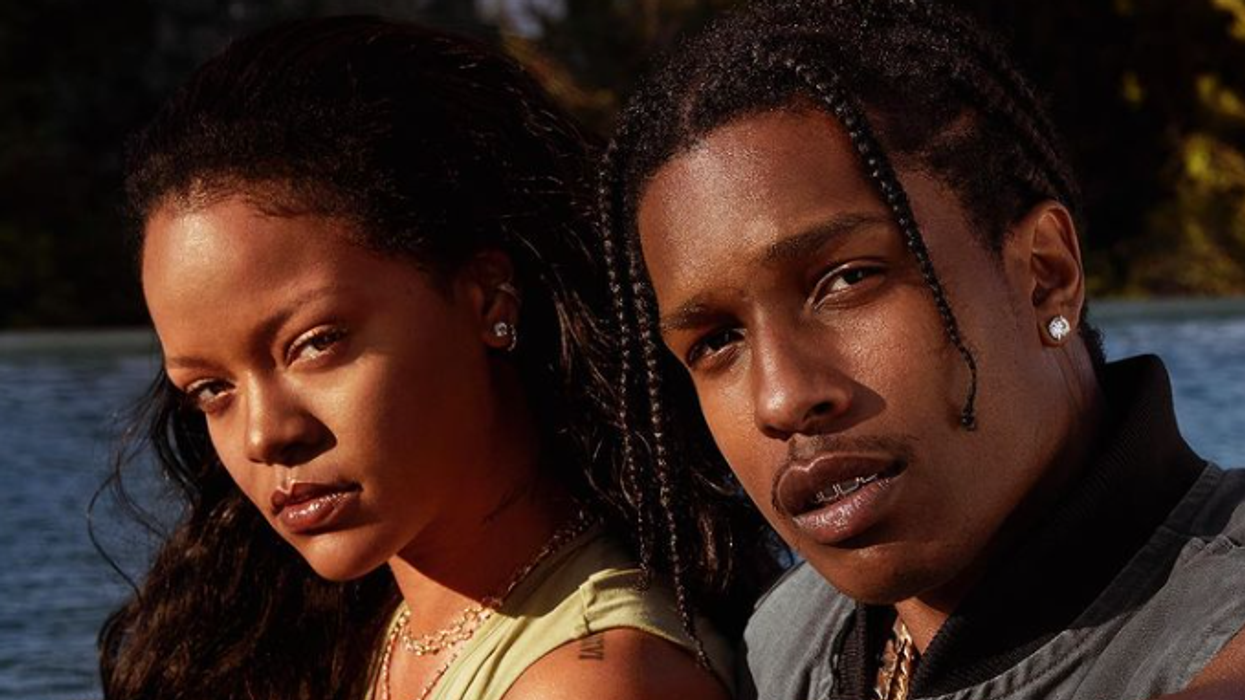 Rihanna Supports A$AP Rocky at First Performance Since Arrest