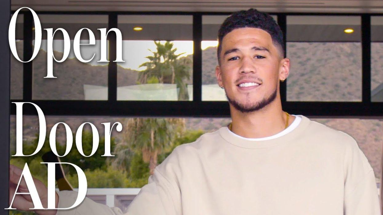 NBA Star Devin Booker's Stylish Desert Oasis