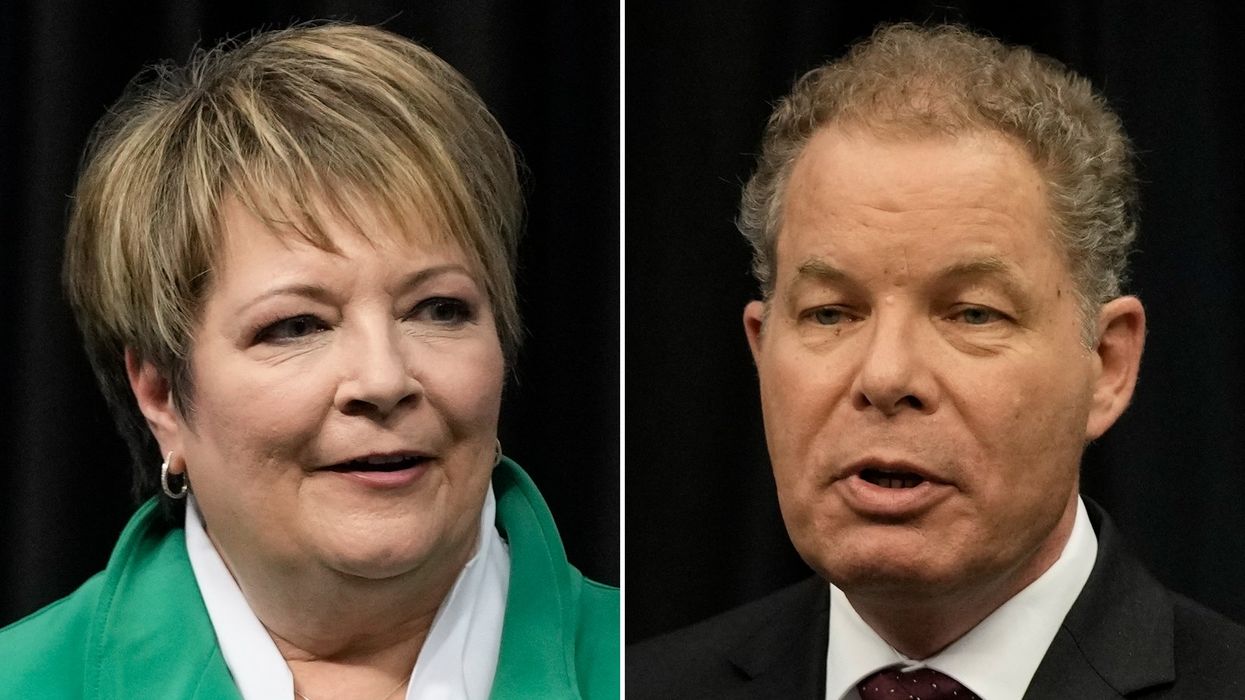 Janet Protasiewicz and Daniel Kelly