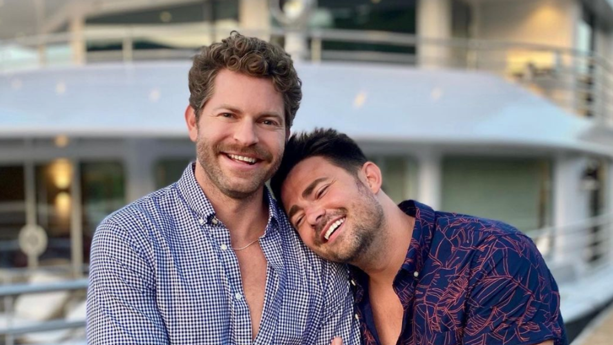 Jonathan Bennett Talks Engagement to Advocate Channel's Jaymes Vaughan