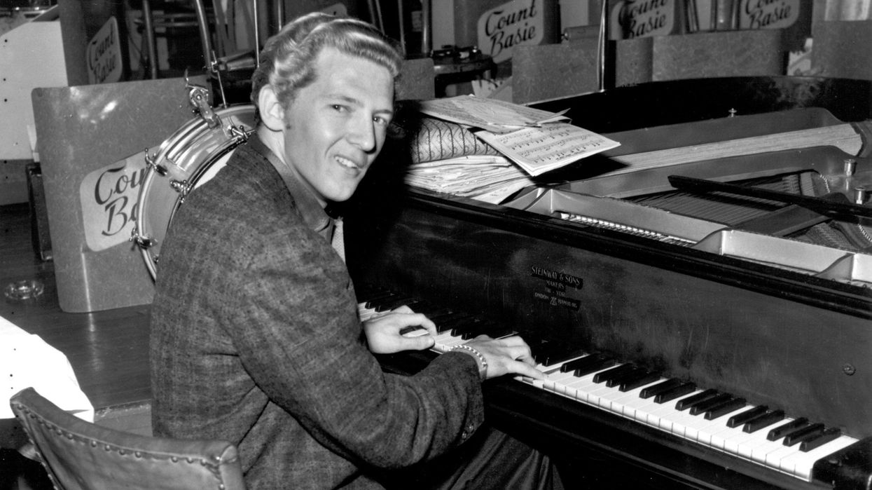 Jerry Lee Lewis, seen here in a photo from 1970, has died.