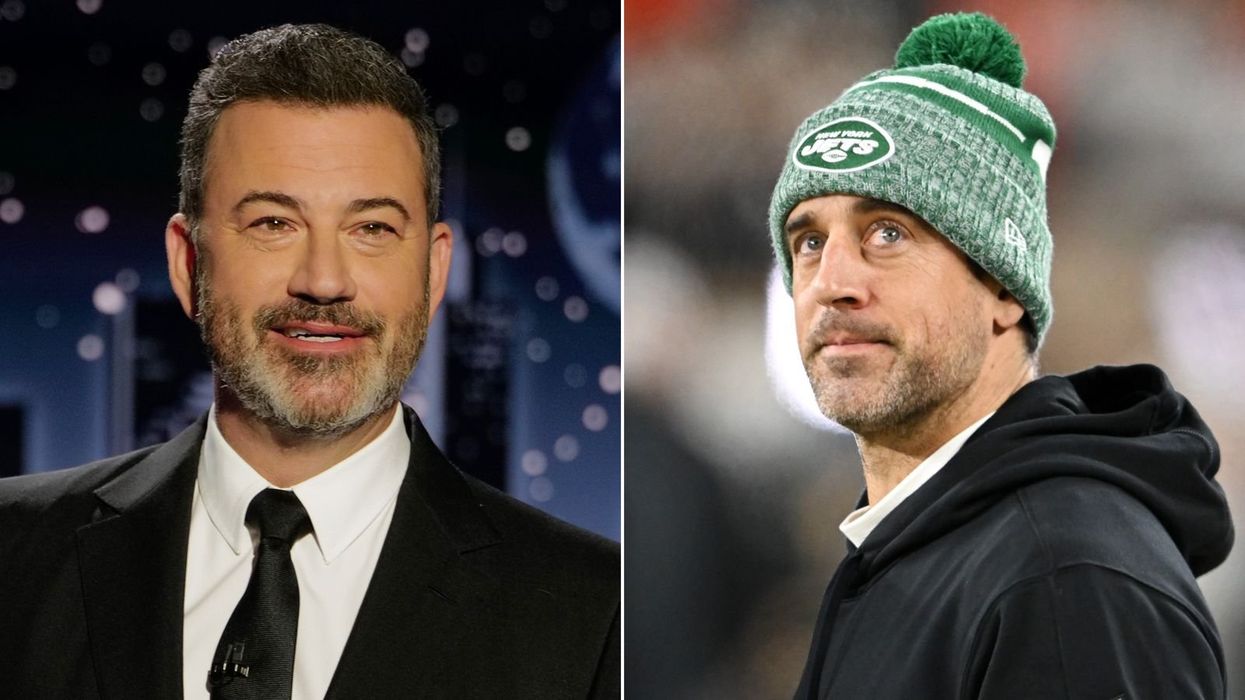 Jimmy Kimmel Aaron Rodgers split