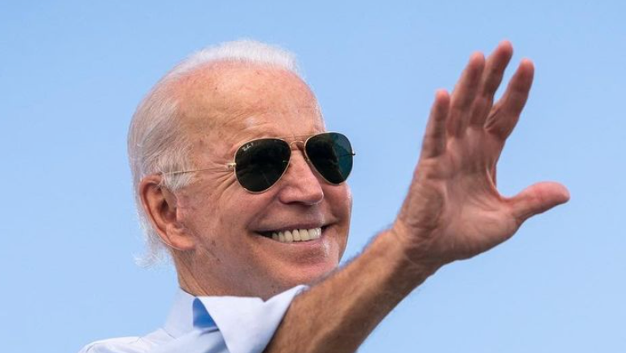 President Biden and VP Harris Tweet from Official Twitter Accounts