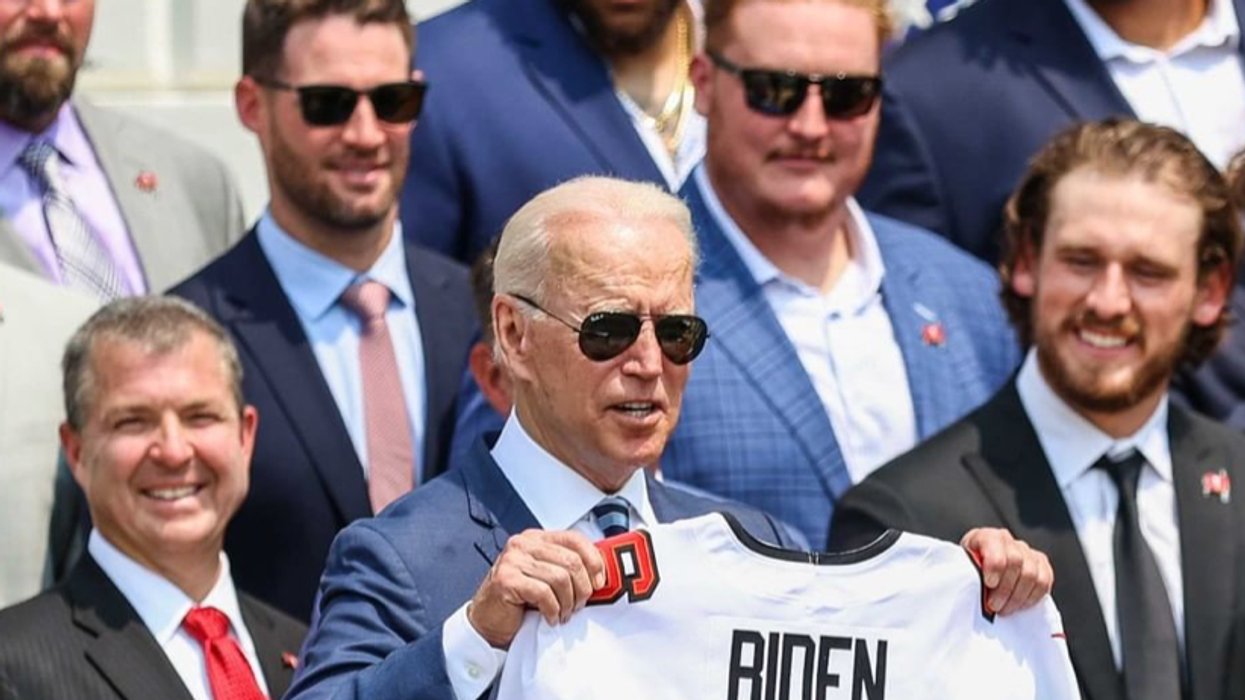 Tom Brady, Tampa Bay Buccaneers Visit President Biden At The White House